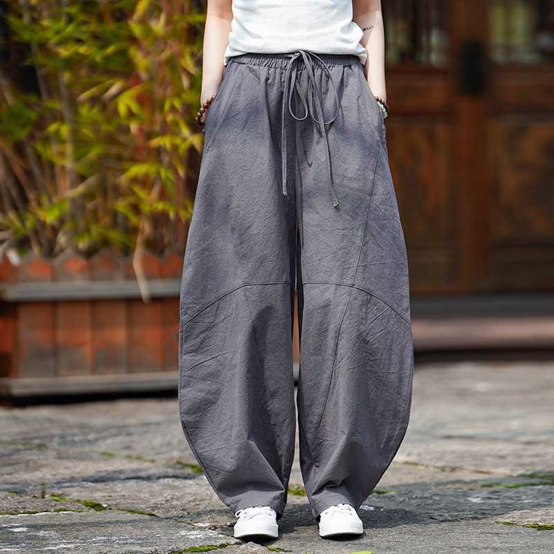 Men's Cotton Linen Harem Pants - Retro Track Pant review and price