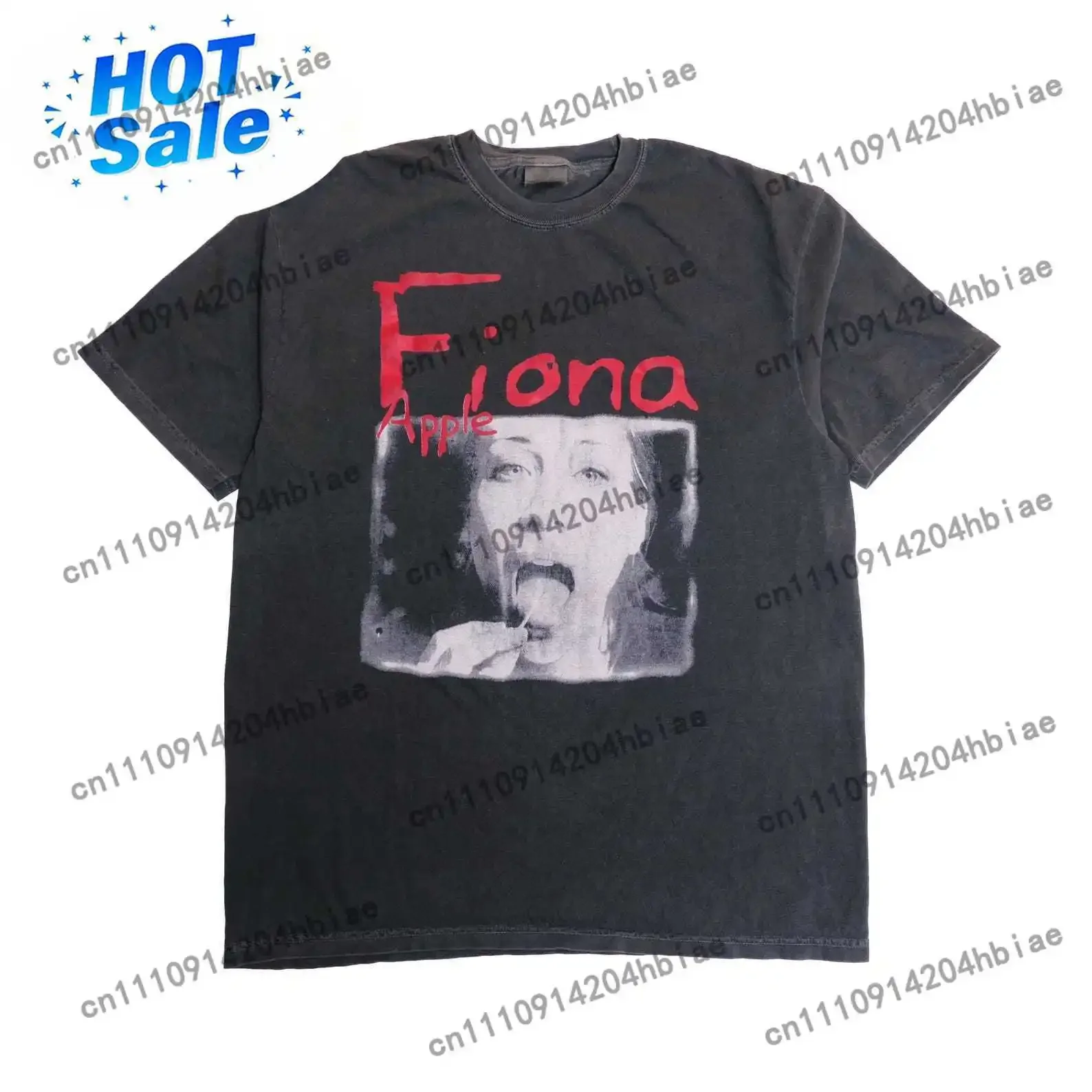 Fiona Apple When The Pawn... T - Band Tee Faded 90S review and price