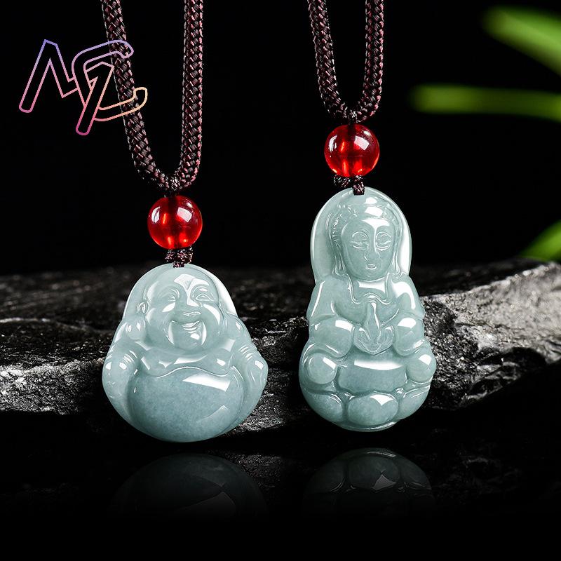Myanmar Jadeite Guanyin Buddha - Vintage Fashion Accessories review and price