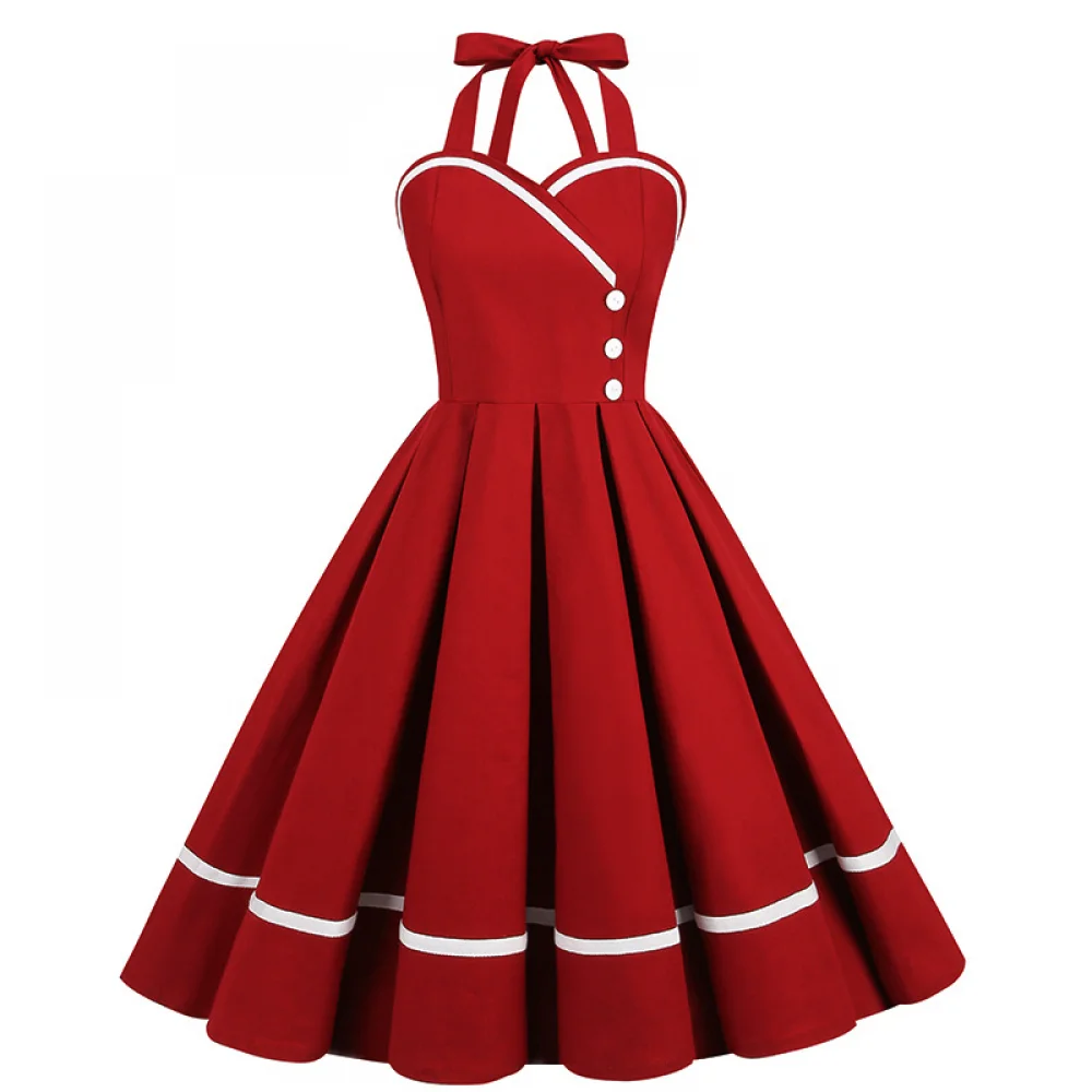 Halloween  50s 60s 80s Retro D - Vintage Fashion Dresses review and price