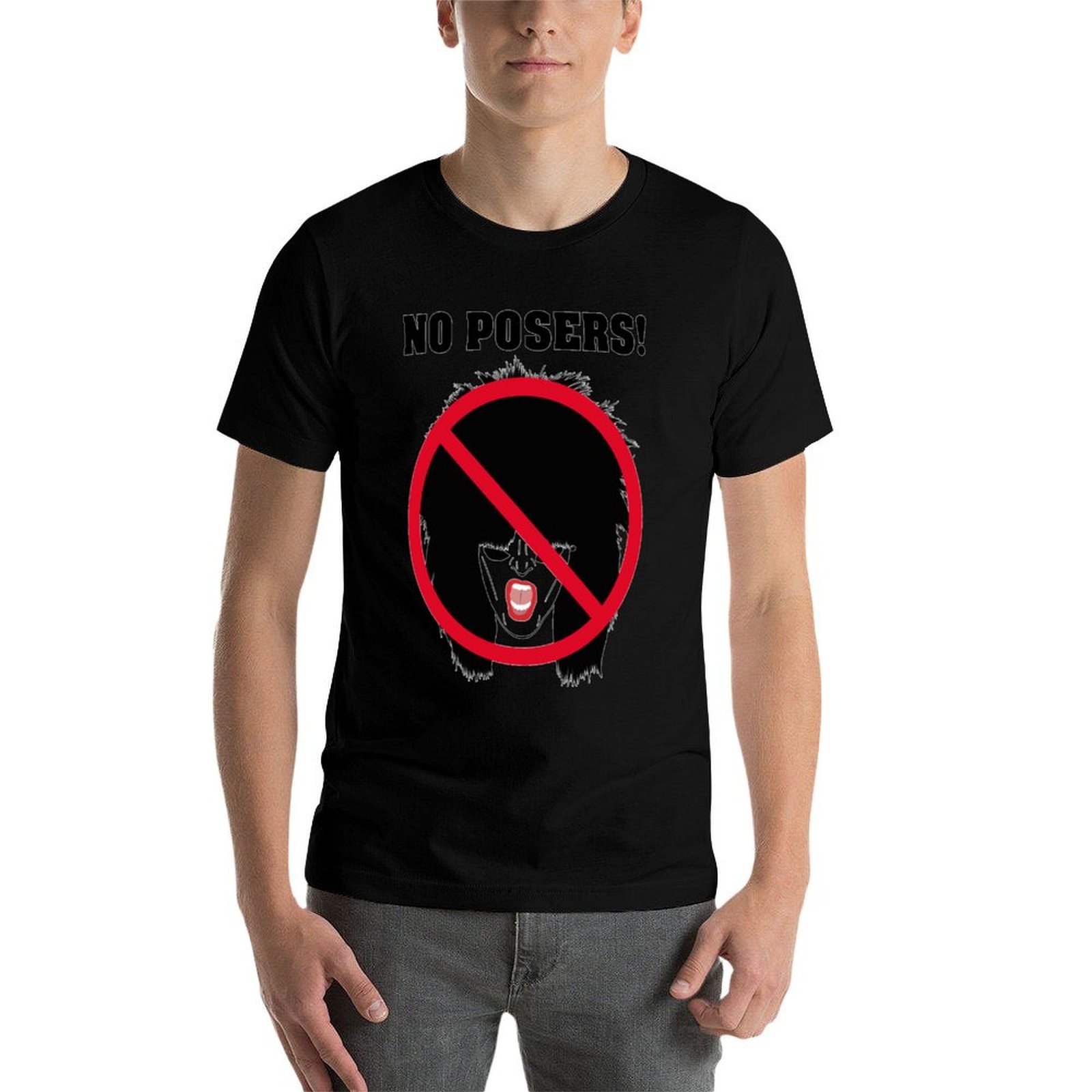 no art posers band 80s 90s ret - Band Tee Faded 90S review and price