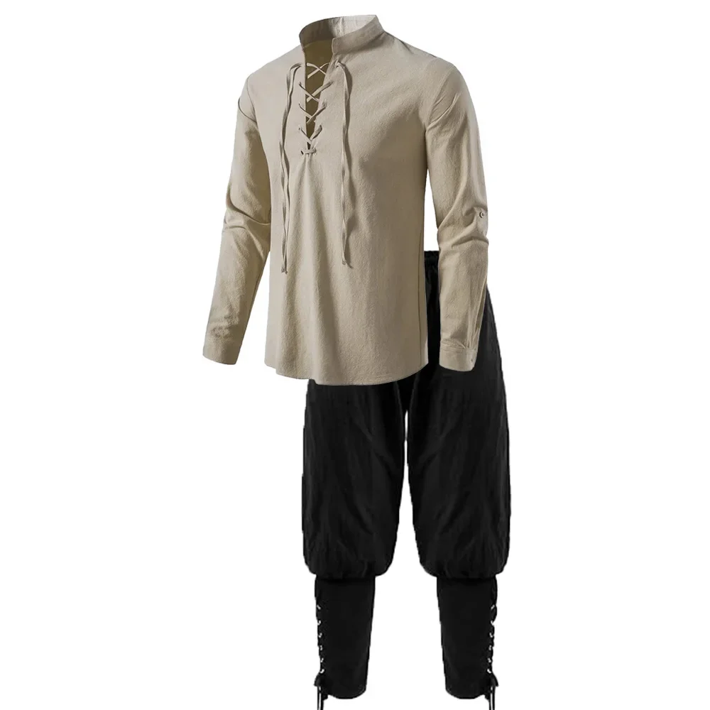 2Pcs Retro Vintage Medieval Re - Retro Track Pant review and price