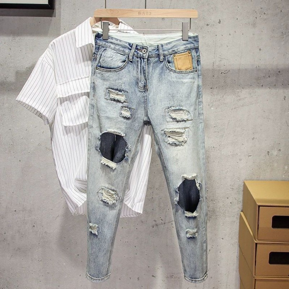Fashion Luxury Washed Hip Hop  - Retro Track Pant review and price