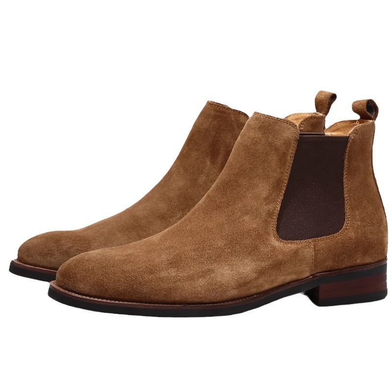 Vintage Cow Suede Mens Chelsea - Vintage Fashion Luxury review and price