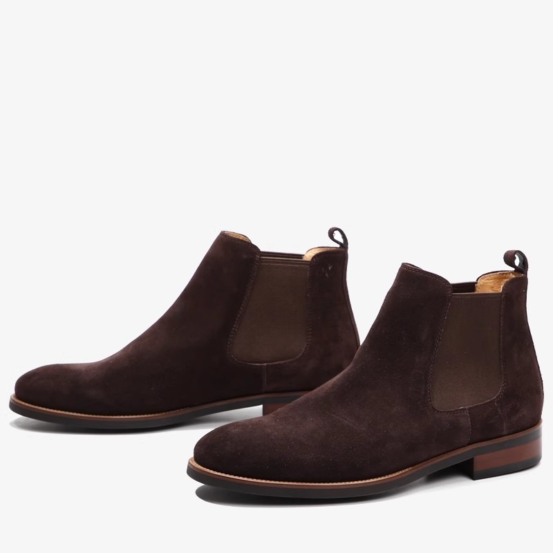 Vintage Cow Suede Mens Chelsea - Vintage Fashion Luxury review and price