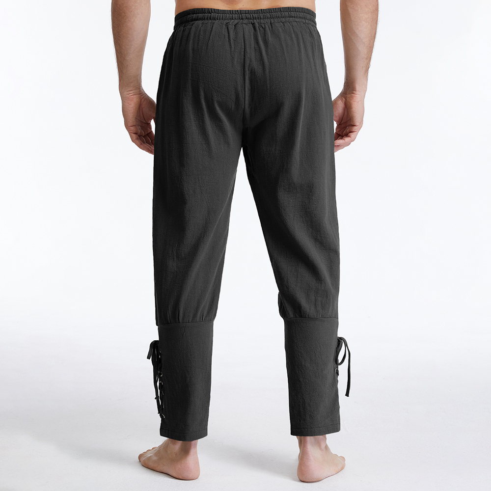 Men's Vintage Cotton Linen Sol - Retro Track Pant review and price