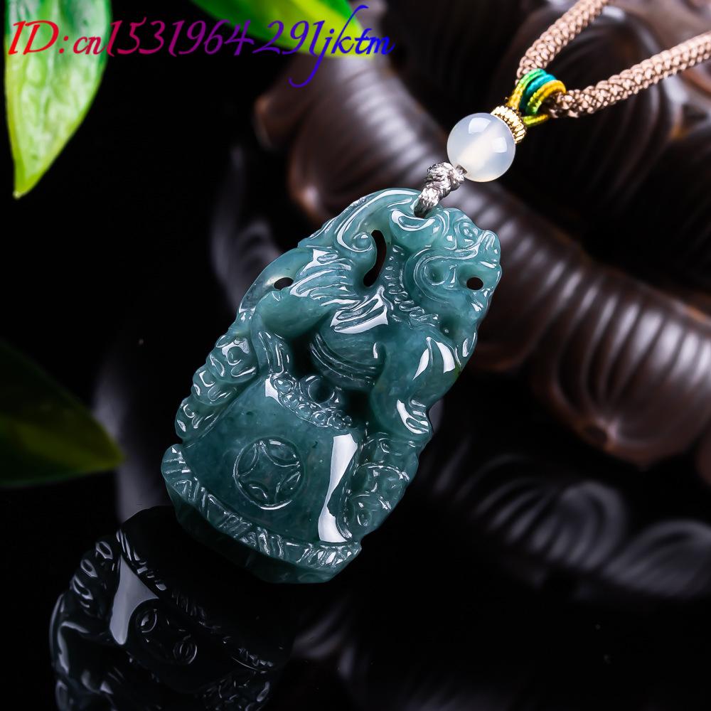 Burmese Jadeite Pixiu Pendant  - Vintage Fashion Accessories review and price