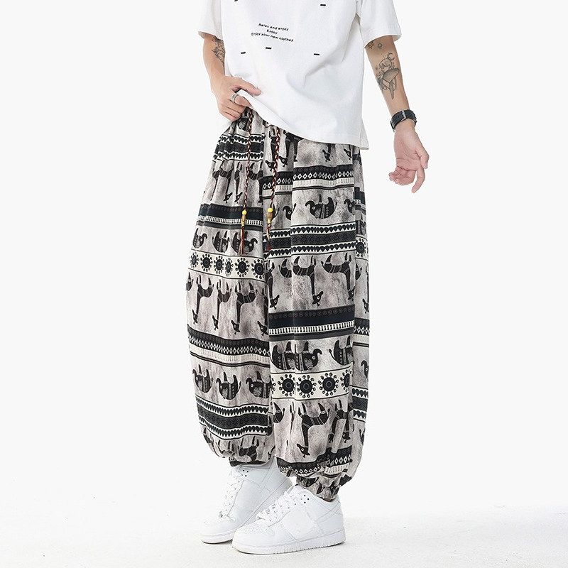 Holiday Style Printed High Wai - Retro Track Pant review and price