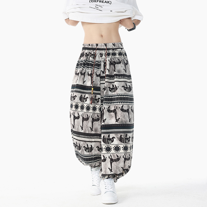 Holiday Style Printed High Wai - Retro Track Pant review and price