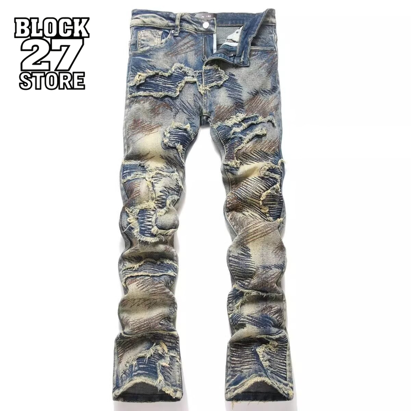 New Hip Hop Vintage Distressed - Retro Track Pant review and price