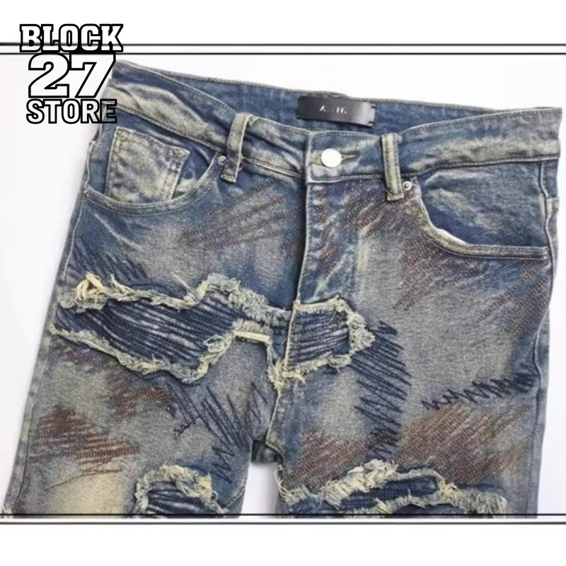 New Hip Hop Vintage Distressed - Retro Track Pant review and price