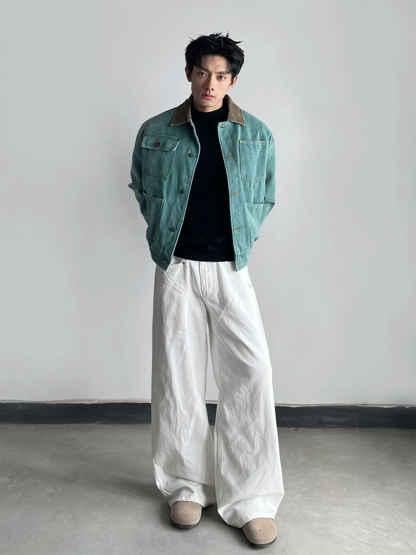 2026 Autumn New Vintage Denim  - Vintage Fashion Style Men review and price