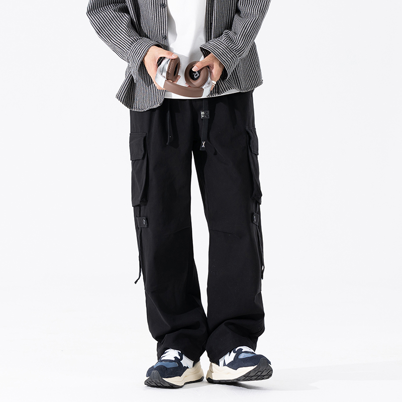 Multi-pocket Cargo Pants Men A - Retro Track Pant review and price