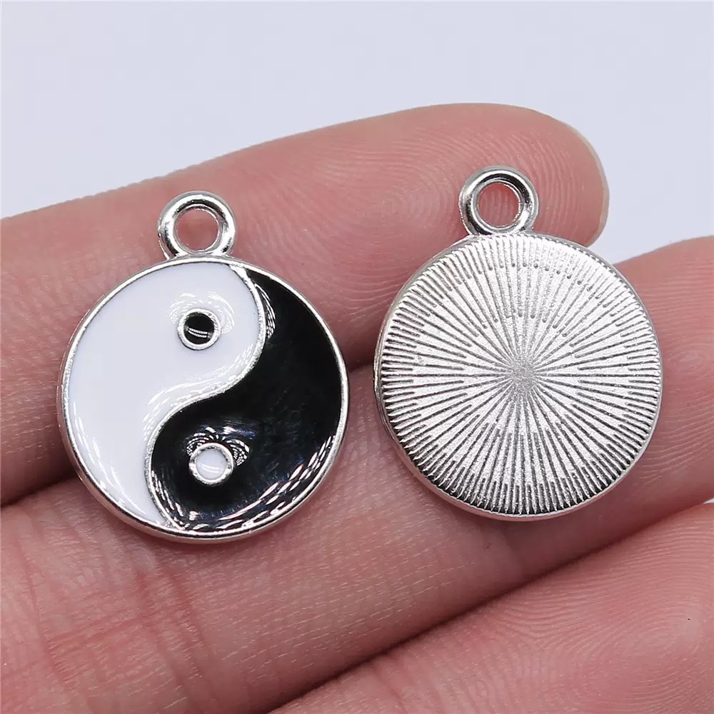10/20pcs Alloy Tai Chi Charms  - Vintage Fashion Nova review and price
