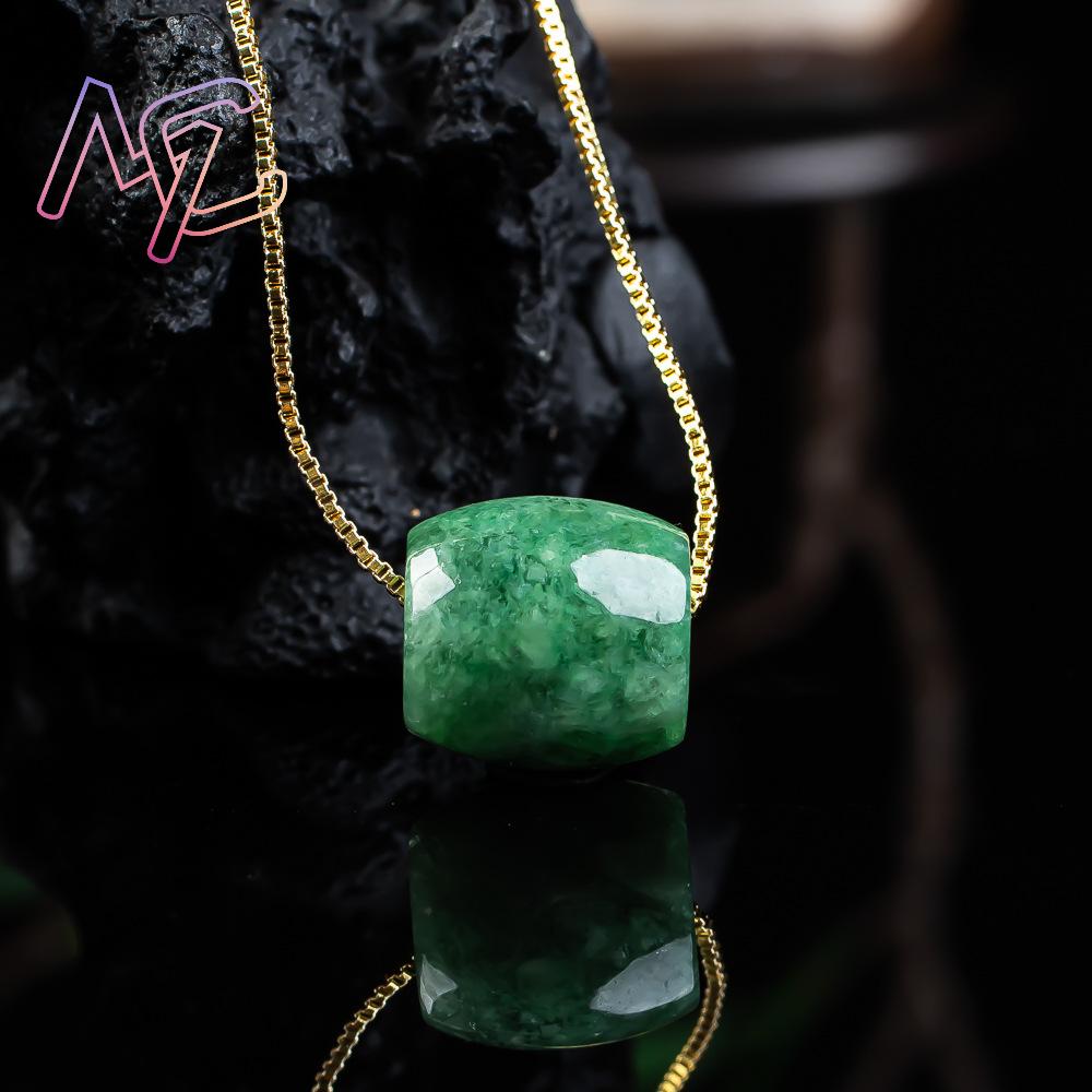 Natural Real Jade Bead Pendant - Vintage Fashion Accessories review and price