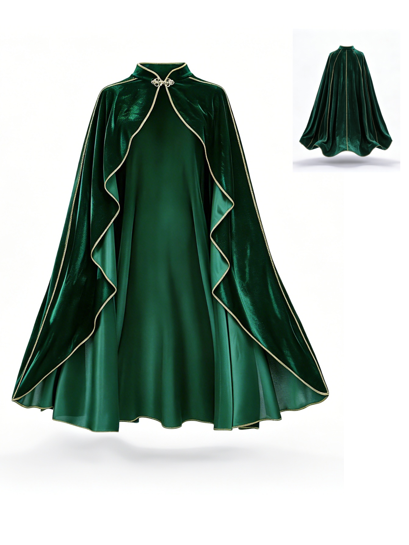 Women Vintage Green Velvet Cap - Vintage Fashion Dresses review and price
