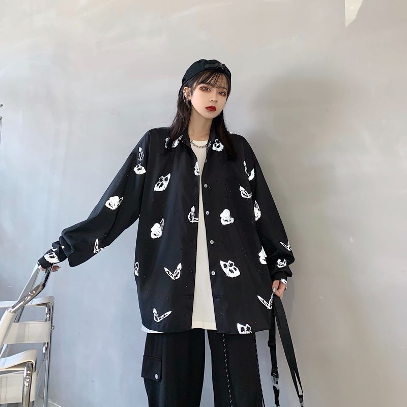 Reflective  Design Loose Long  - Vintage Fashion Hong Kong review and price