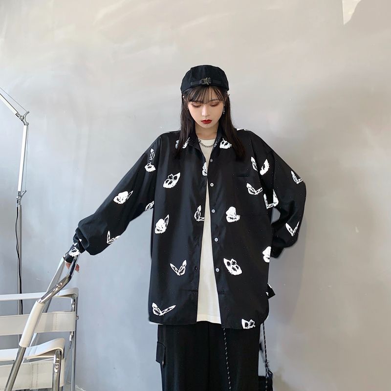 Reflective  Design Loose Long  - Vintage Fashion Hong Kong review and price