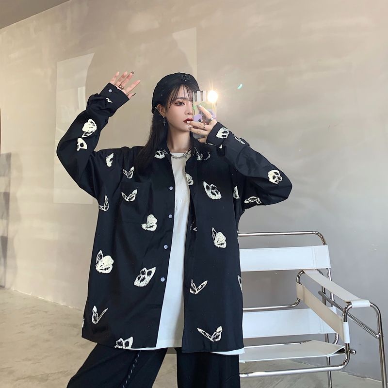 Reflective  Design Loose Long  - Vintage Fashion Hong Kong review and price