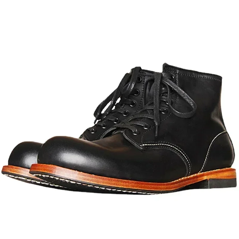 Vintage Men Goodyear-Welted Ge - Vintage Fashion Style Men review and price