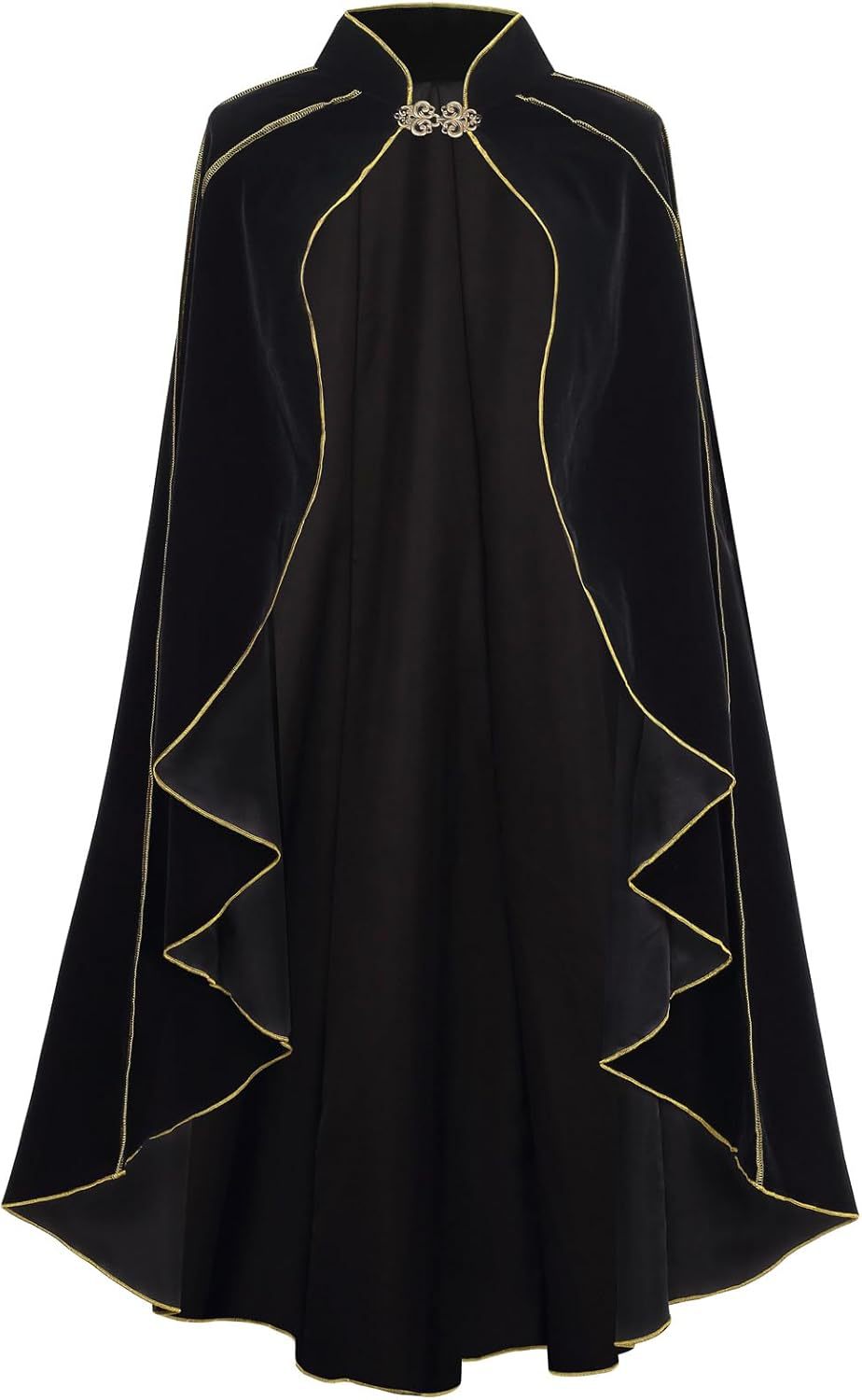 Gold Trimmed Medieval Plush Cl - Vintage Fashion Dresses review and price
