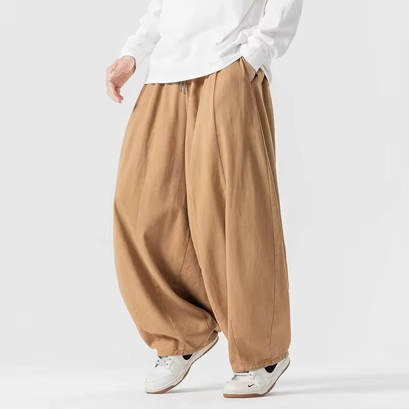 Japanese Style 100% Cotton Men - Retro Track Pant review and price