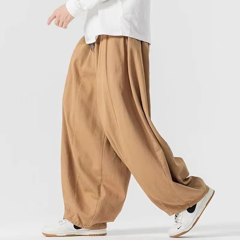 Japanese Style 100% Cotton Men - Retro Track Pant review and price