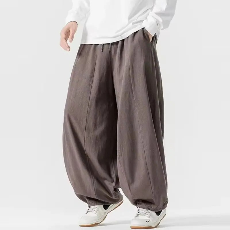 Japanese Style 100% Cotton Men - Retro Track Pant review and price