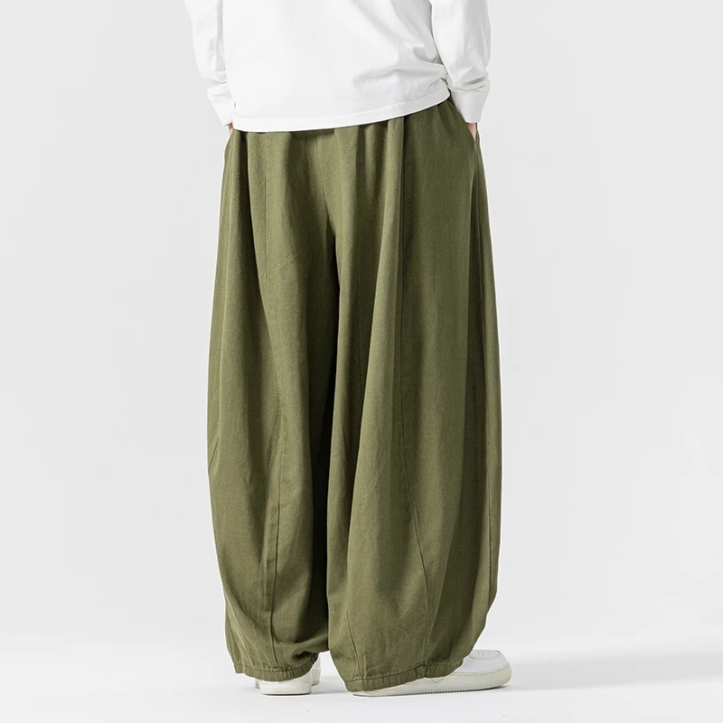 Japanese Style 100% Cotton Men - Retro Track Pant review and price