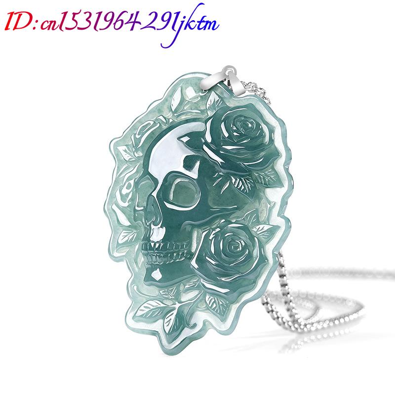 Natural Burmese Jadeite Skull  - Vintage Fashion Luxury review and price