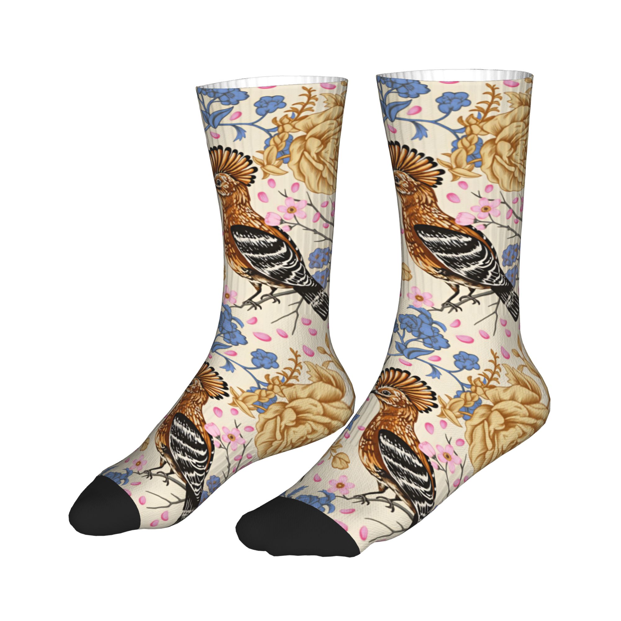 Hoopoe Bird Blue Peony Vintage - Vintage Fashion Dresses review and price