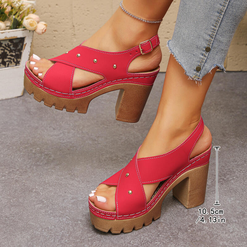 Vintage Super High Heel Cross  - Vintage Fashion Dresses review and price